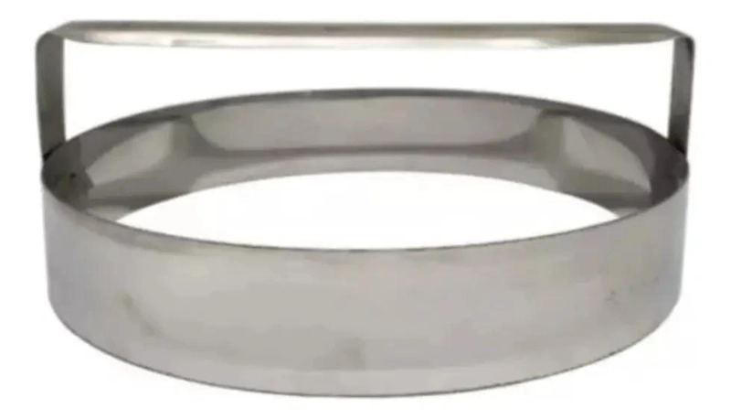 CORTADOR DE MASA DE ACERO INOXIDABLE CON DIAMETRO DE 20 CM PARA COCINA - 2