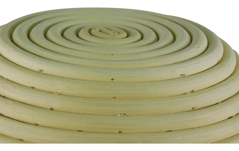 CESTA REDONDA DE RATTAN PARA FERMENTACION DE PAN DE 25 CM - 4