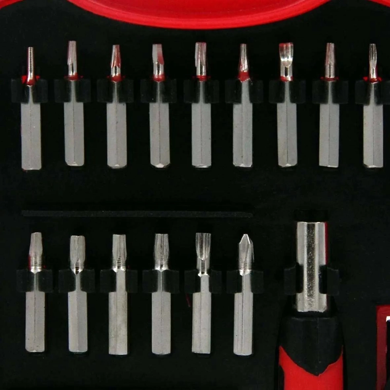KIT DE DESARMADORES CON 29 PUNTAS INTERCAMBIABLES PARA REPARACION - 2