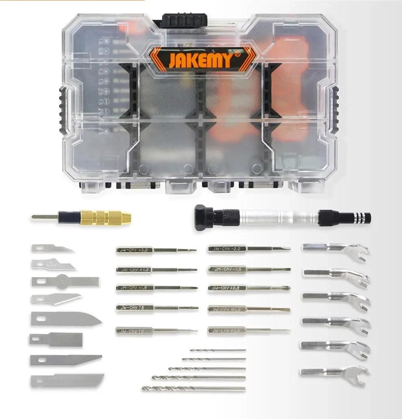 SET DE DESTORNILLADORES Y BROCAS DE PRECISION 34 PIEZAS - 1