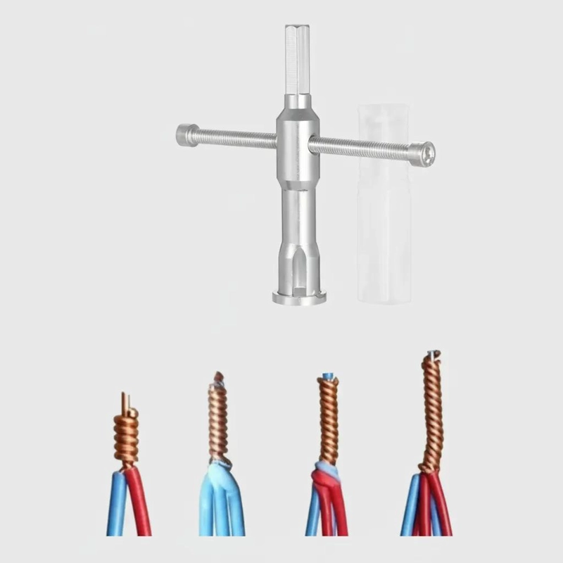 TRENZADOR PARA TORSION DE CABLES ELE CTRICOS - 6