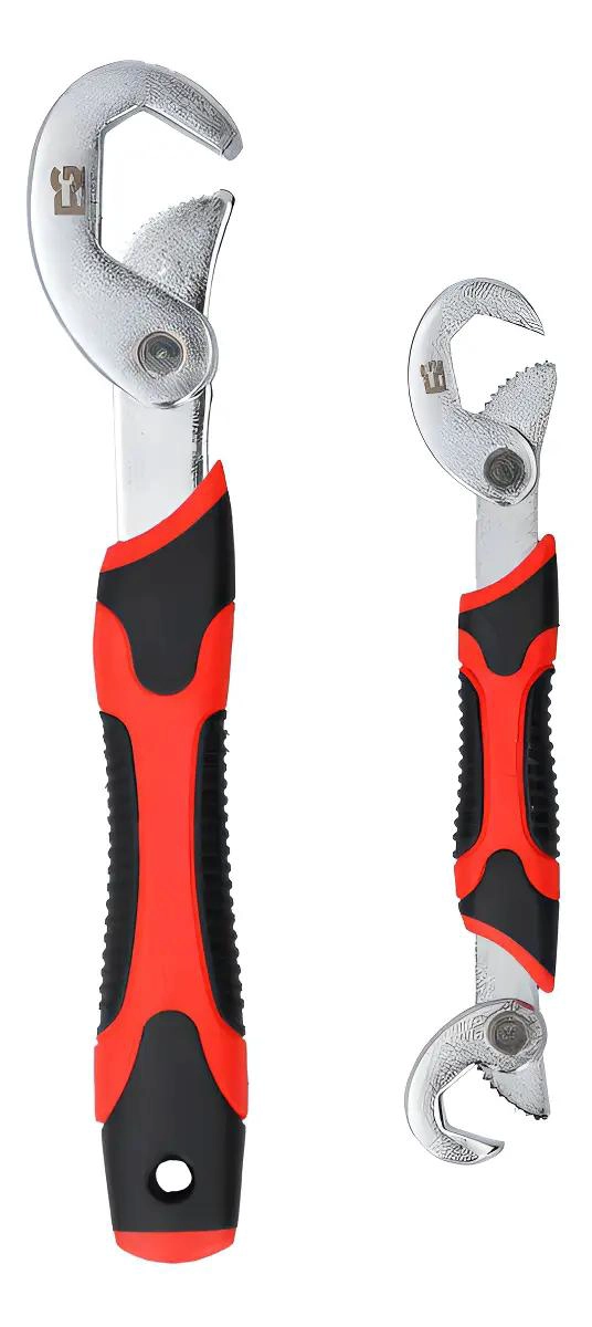 LLAVE AJUSTABLE CON MANGO ANTIDESLIZANTE - 1