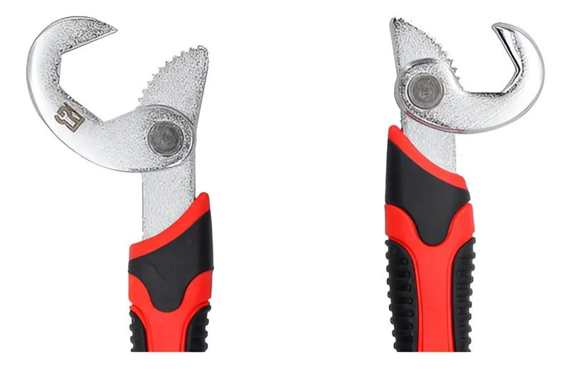 LLAVE AJUSTABLE CON MANGO ANTIDESLIZANTE - 2