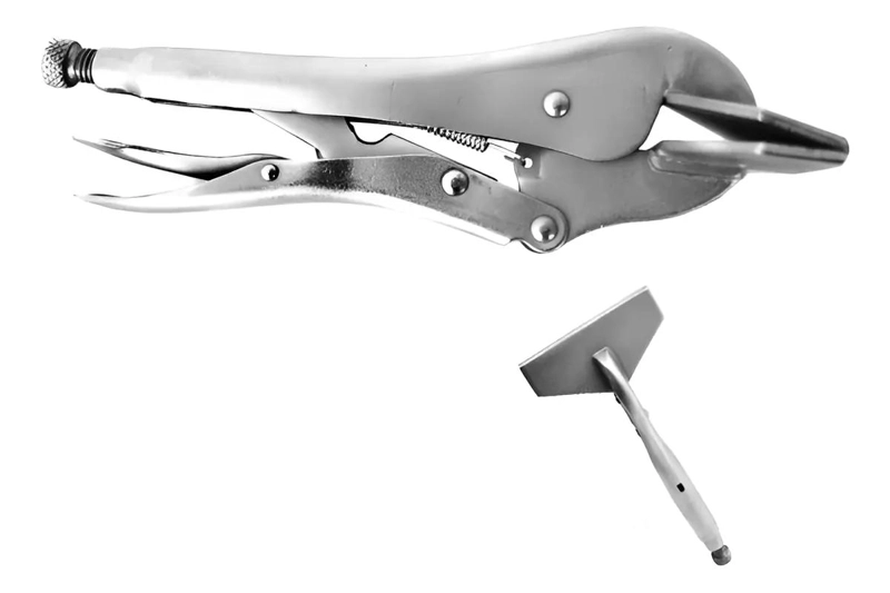 PINZA DE SUJECION DE ACERO AL CARBONO - 4