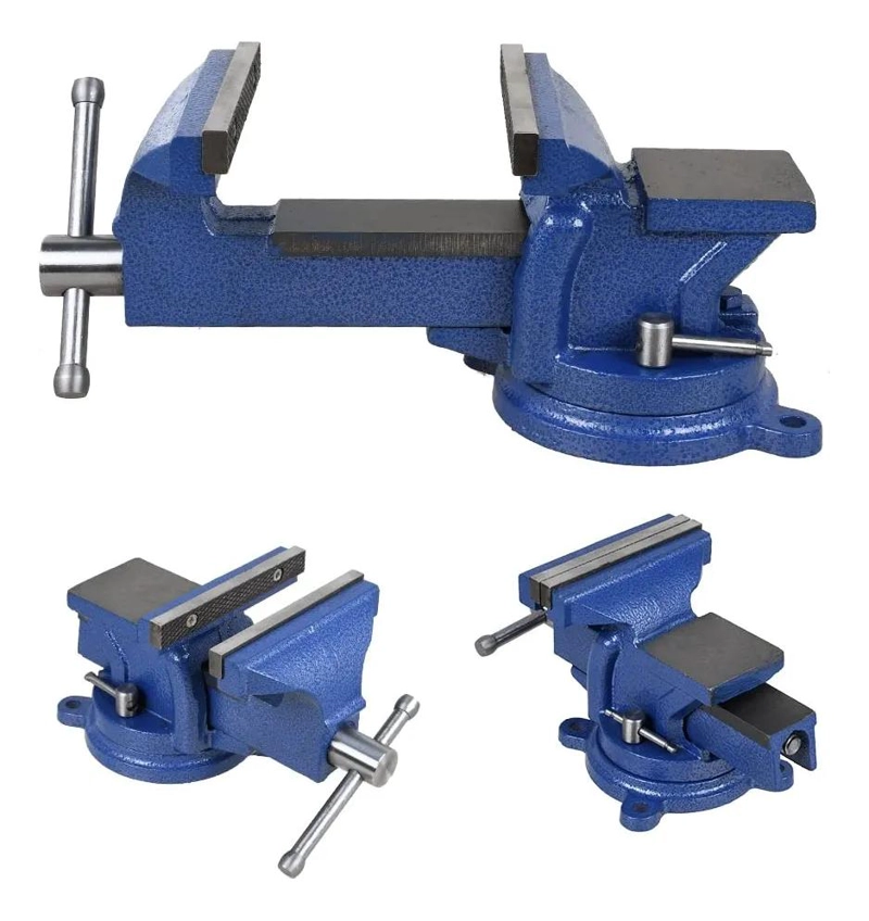 TORNILLO DE BANCO PESADO 5 PULGADAS AZUL - 3