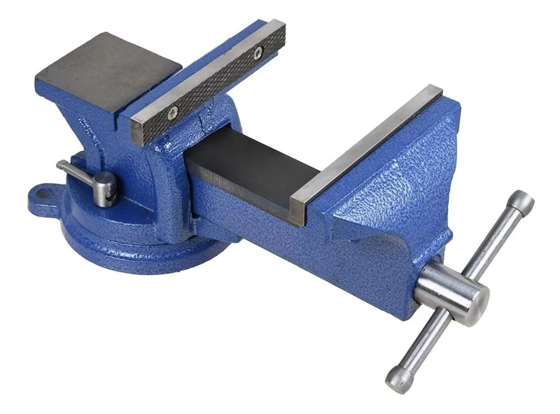 TORNILLO DE BANCO PESADO 5 PULGADAS AZUL - 4