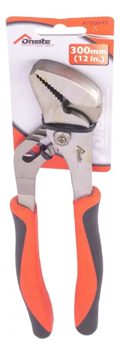 LLAVE BOMBA REFORZADA DE ACERO CARBONO CON MANGO ERGONOMICO - 2