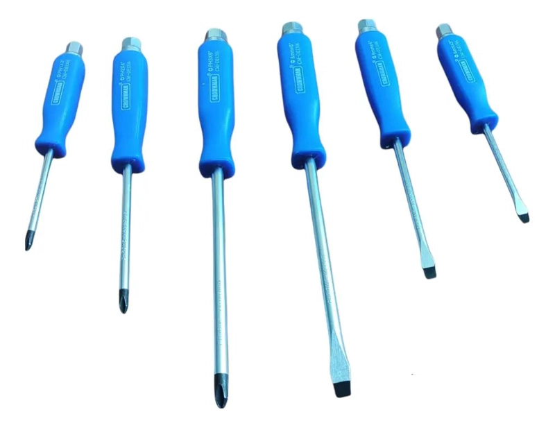 SET KIT JUEGO DESTORNILLADORES 6 PIEZAS - 3
