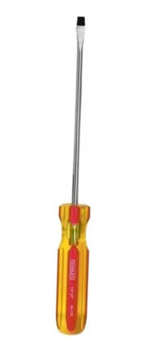 ATORNILLADOR 1/8' DE 6 PULGADAS CON MANGO DE GOMA - 1