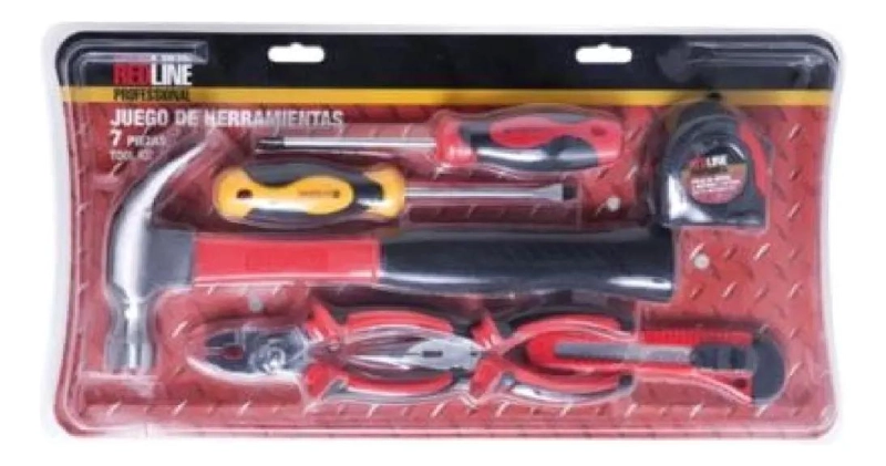 SET DE HERRAMIENTAS MANUALES 7 PIEZAS - 2