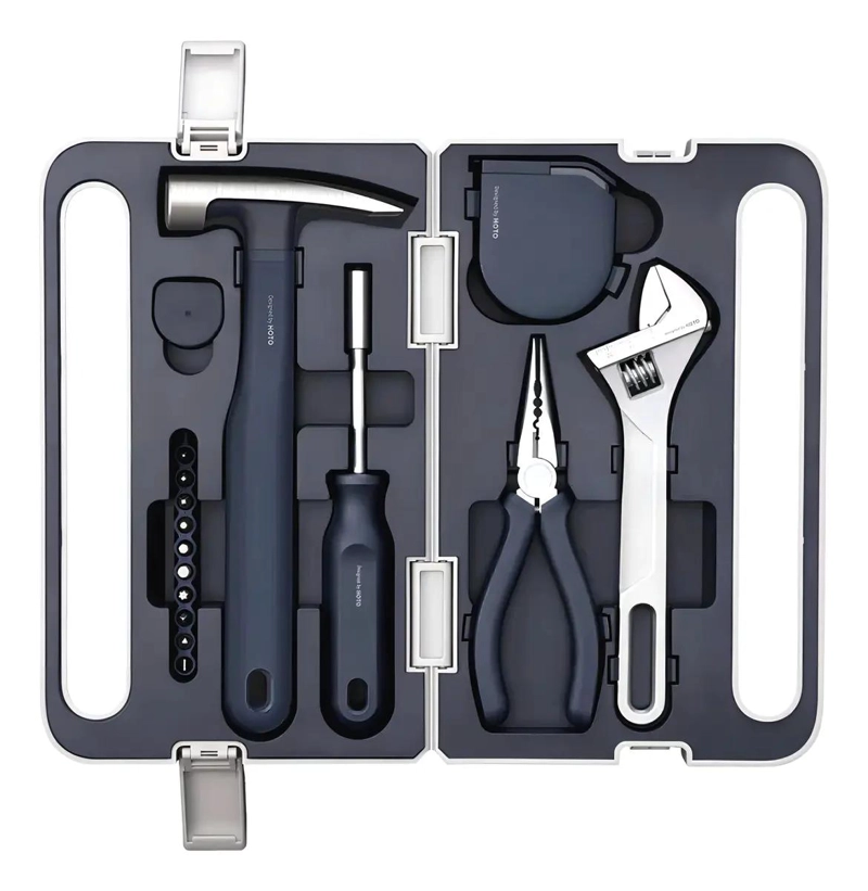 SET DE HERRAMIENTAS MANUALES 5 PIEZAS CON MALETIN - 1