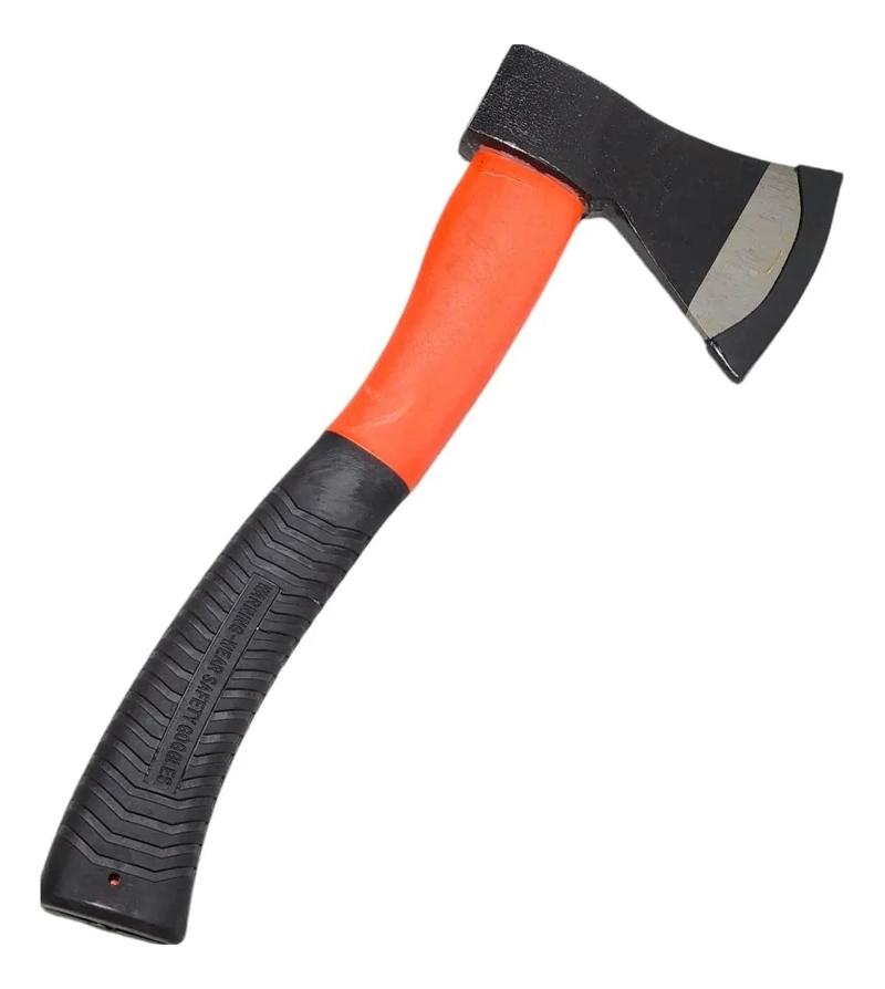 HACHA DE MANO CON MANGO ERGONOMICO DE GOMA - 1