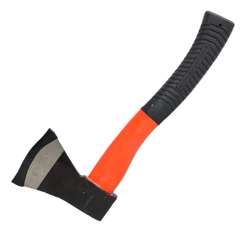 HACHA DE MANO CON MANGO ERGONOMICO DE GOMA - 4
