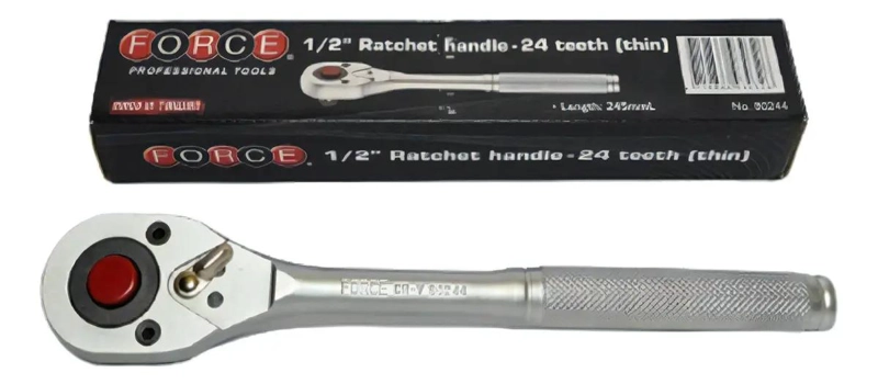 CHICHARRA 1/2'' MANGO METALICO 24 DIENTES - 2