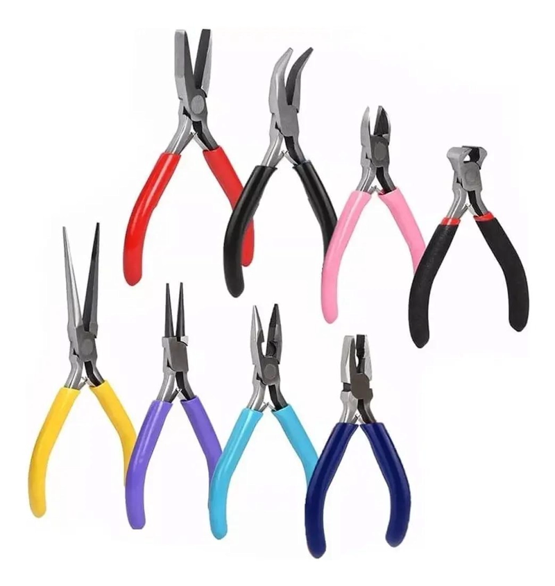 KIT DE 8 ALICATES PARA HACER Y REPARAR JOYAS - 8