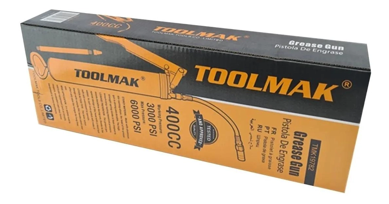 PISTOLA DE ENGRASE MANUAL 400CC PARA MANTENIMIENTO EFICIENTE - 2