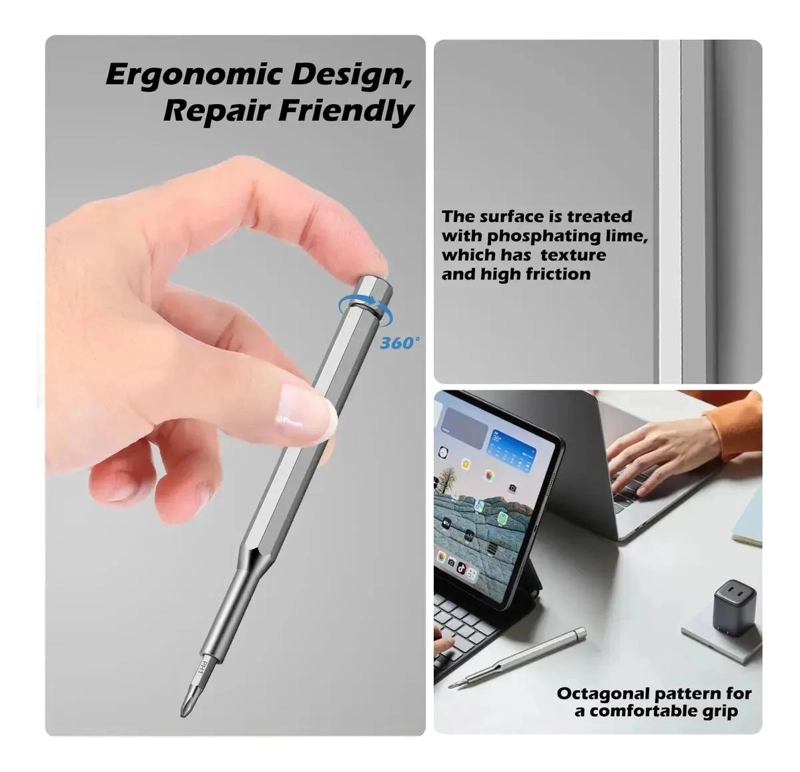 KIT DE DESTORNILLADORES 24 PUNTAS INTERCAMBIABLES - 6