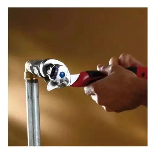 LLAVE AJUSTABLE DE ACERO AL CROMO MATE - 2