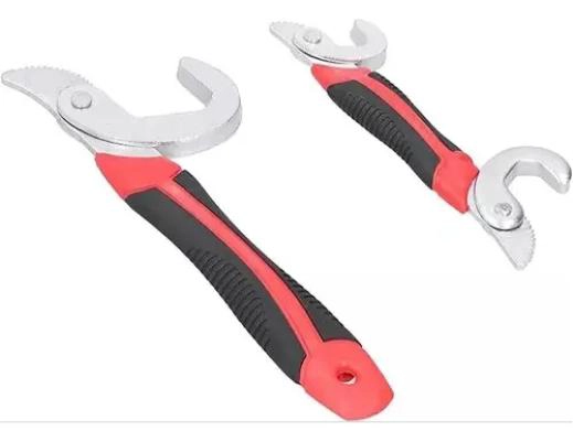 LLAVE AJUSTABLE DE ACERO AL CROMO MATE - 3