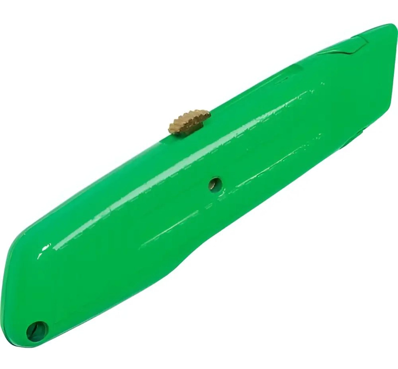 CUCHILLO RETRACTIL 3 HOJAS VERDE LIMA - 4