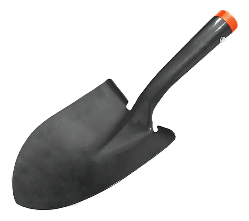 PALA DE ACERO FORJADO CON MANGO DE MADERA - 2
