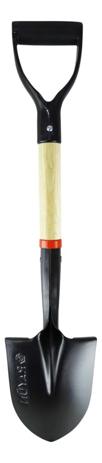 PALA DE ACERO FORJADO CON MANGO DE MADERA - 6