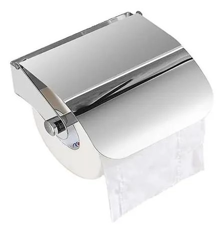 SOPORTE DE PAPEL HIGIE NICO DE ACERO INOXIDABLE PARA BAÑO - 2
