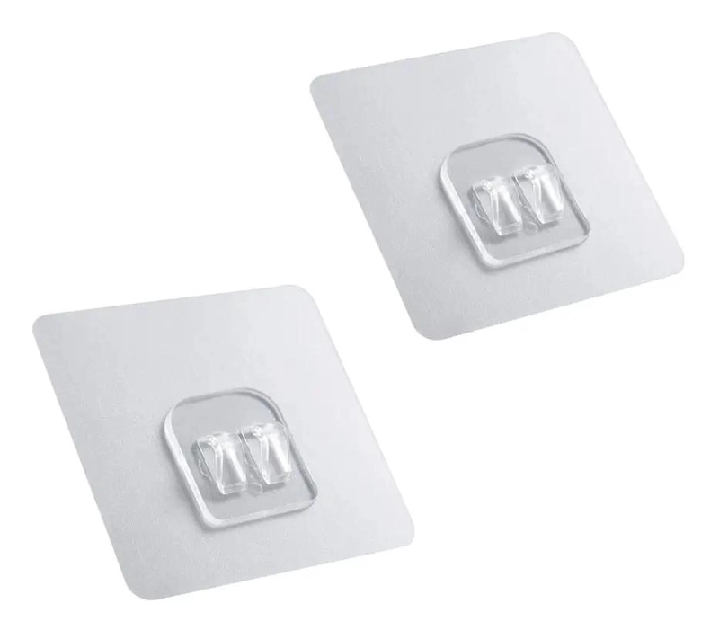 CESTA ORGANIZADORA DE METAL CON ADHESIVO PARA PARED - 2