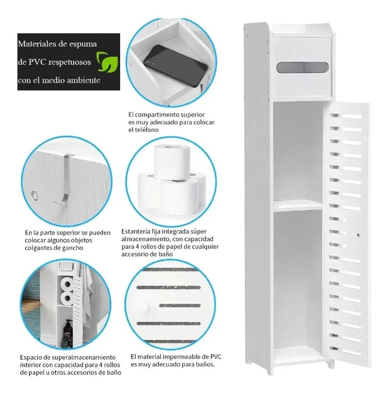 ESTANTE ORGANIZADOR ESQUINERO PARA BAÑO Y COCINA - 8