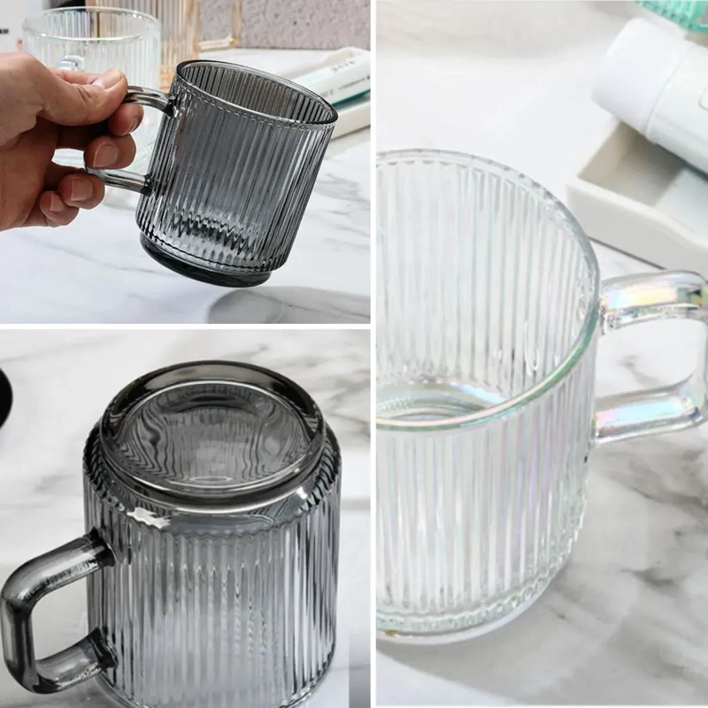 SET DE 2 ORGANIZADORES DE BAÑO DE CRISTAL ELEGANTES - 7