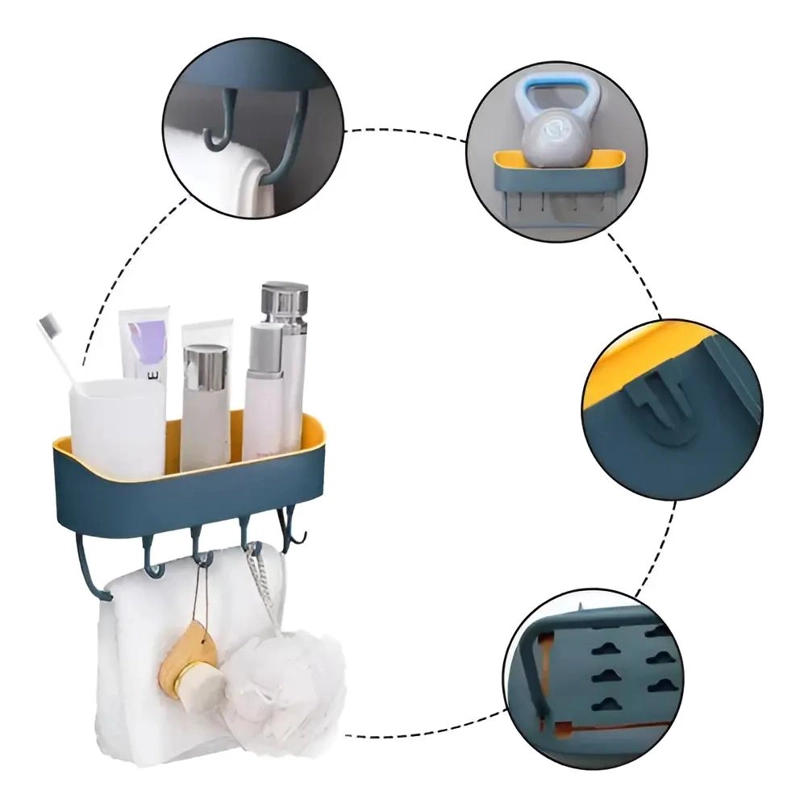 ESTANTE ORGANIZADOR MULTIUSO PARA BAÑO Y COCINA - 1