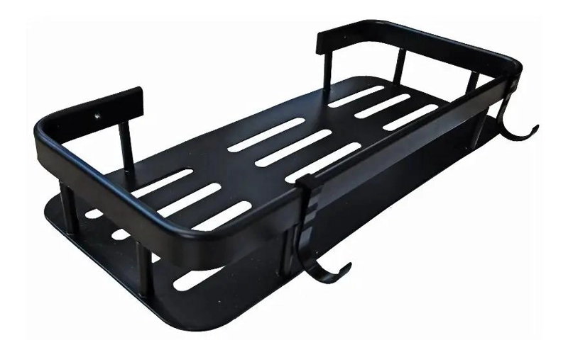 ORGANIZADOR DE DUCHA Y COCINA EN ACERO INOXIDABLE CON ADHESIVO - 1