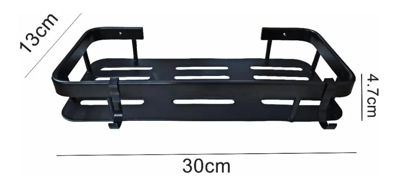 ORGANIZADOR DE DUCHA Y COCINA EN ACERO INOXIDABLE CON ADHESIVO - 4