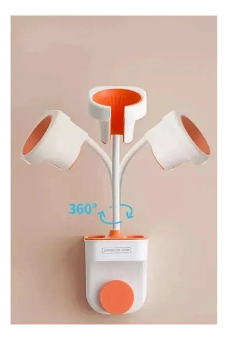 SOPORTE DE PARED MULTIUSOS PARA SECADOR DE CABELLO - 2