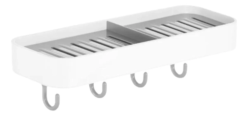 ORGANIZADOR DE BAÑO PLASTICO COMPACTO PARA MAXIMIZAR ESPACIO - 1