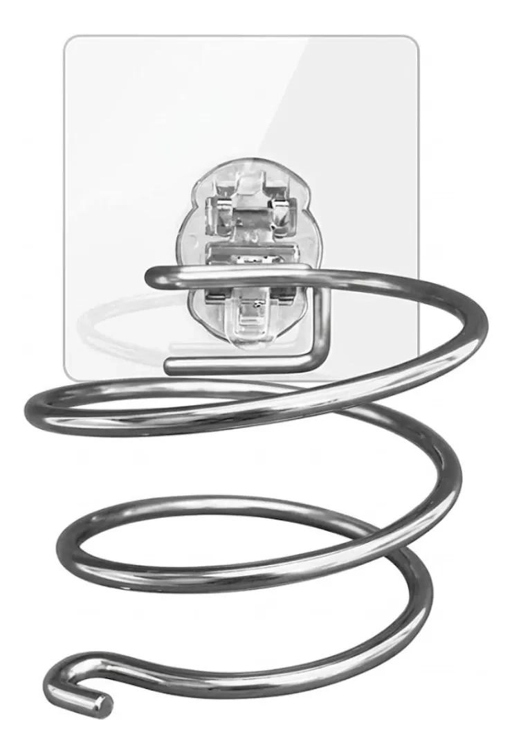 SOPORTE DE ACERO INOXIDABLE PARA SECADOR DE PELO - 1