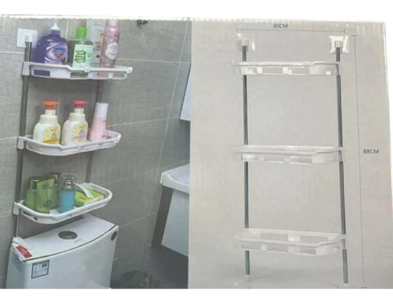 REPISA ORGANIZADORA DE TRES NIVELES PARA BAÑO Y COCINA - 3