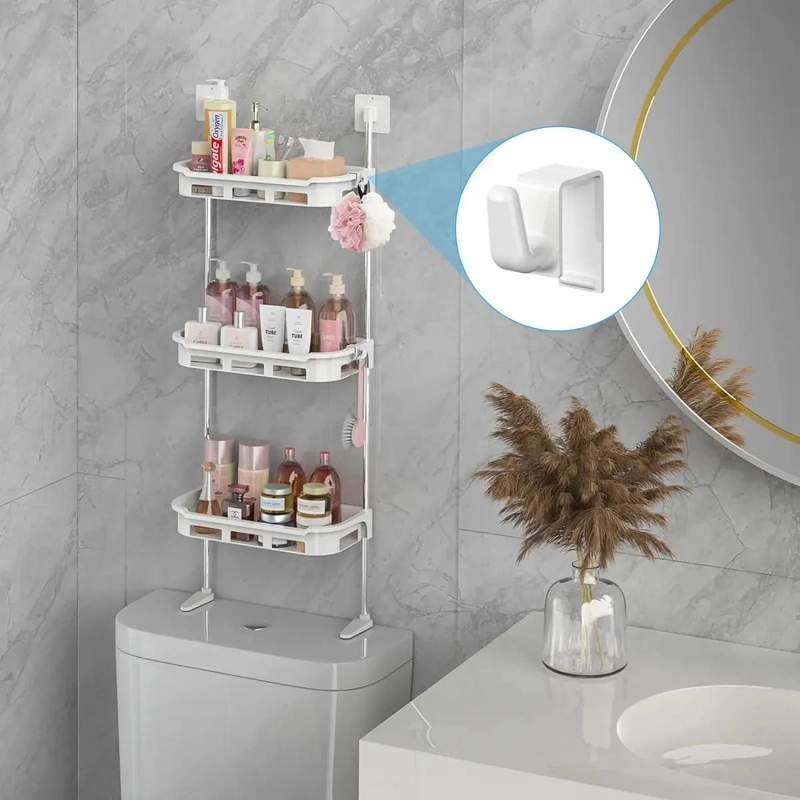REPISA ORGANIZADORA DE TRES NIVELES PARA BAÑO Y COCINA - 5