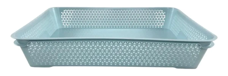 PACK DE 2 CANASTOS ORGANIZADORES MULTIUSO PARA HOGAR Y BAÑO - 1