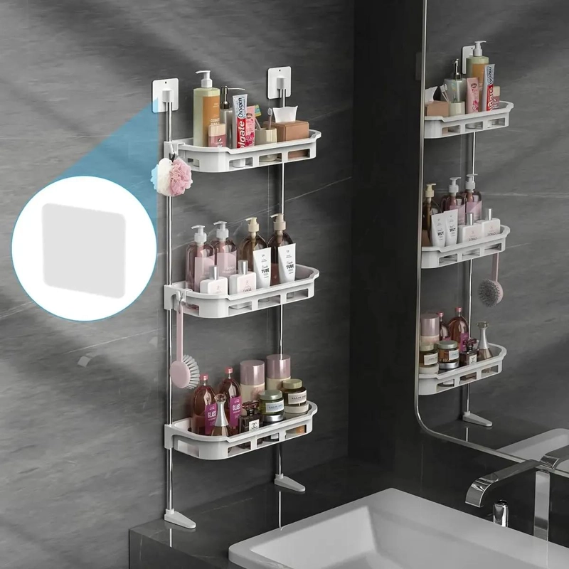 REPISA ORGANIZADORA DE TRES NIVELES PARA BAÑO Y COCINA - 5