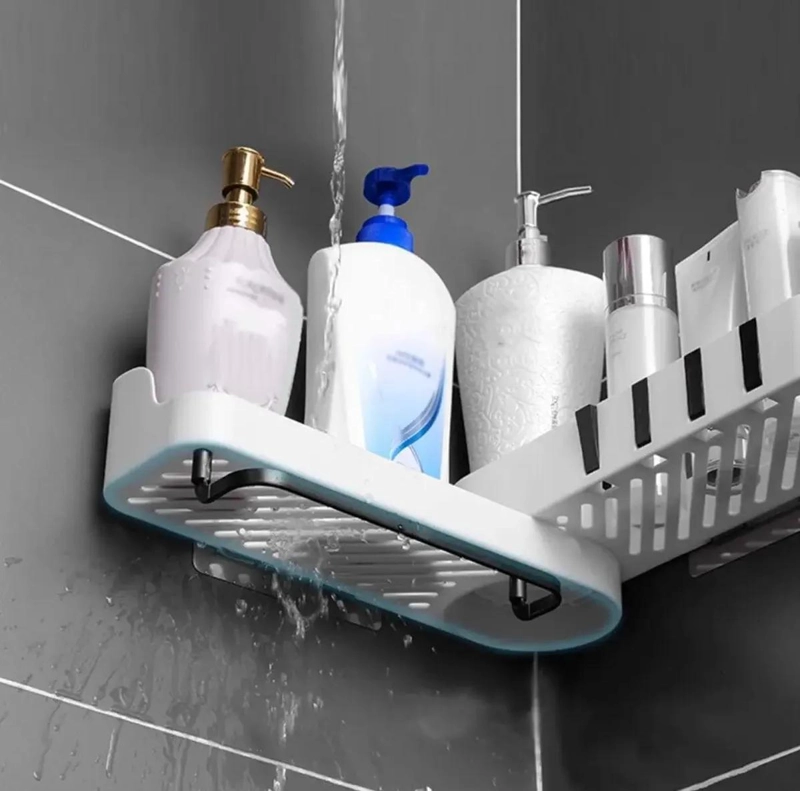 ORGANIZADOR ESQUINERO BLANCO PARA BAÑO Y COCINA - 5