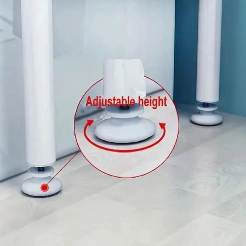 ESTANTE METALICO ORGANIZADOR DE BAÑO Y LAVADORA 3 NIVELES - 4