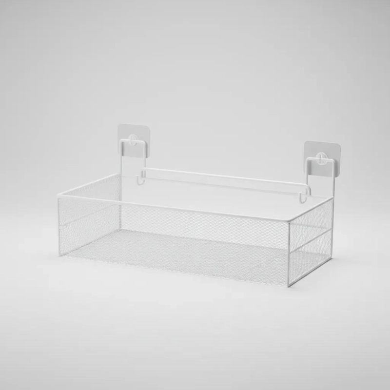 REPISA METALICA ADHESIVA PARA BAÑO CON DISEÑO DRENANTE - 4
