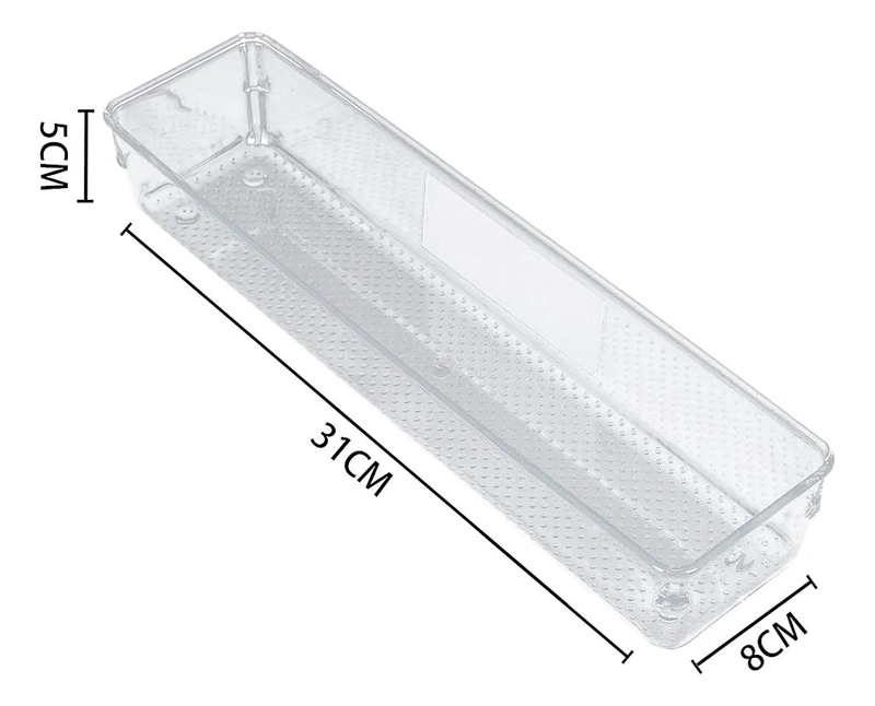 ORGANIZADOR ACRILICO TRANSPARENTE PARA COSME TICOS Y ACCESORIOS - 3