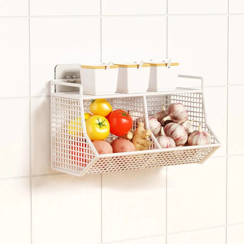 SOPORTE COLGANTE DE ALMACENAMIENTO PARA AJOS Y JENGIBRE - 7