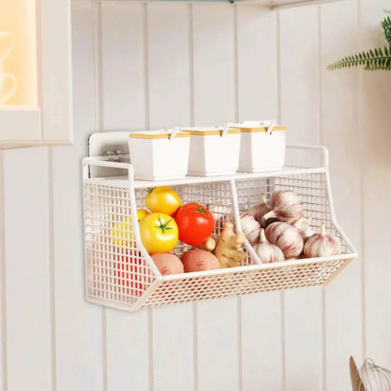 SOPORTE COLGANTE DE ALMACENAMIENTO PARA AJOS Y JENGIBRE - 8