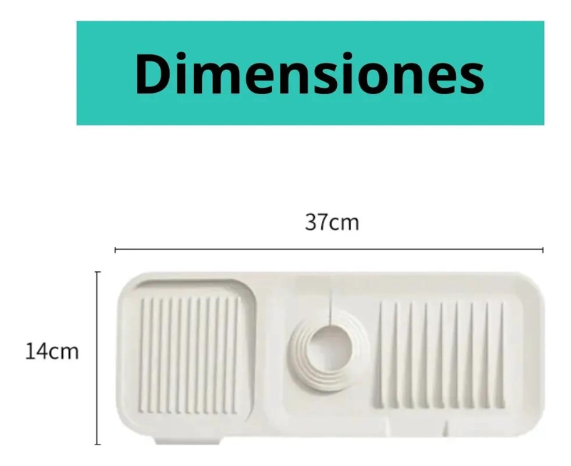 PROTECTOR DE SILICONA PARA GRIFO Y LAVAMANOS - 4