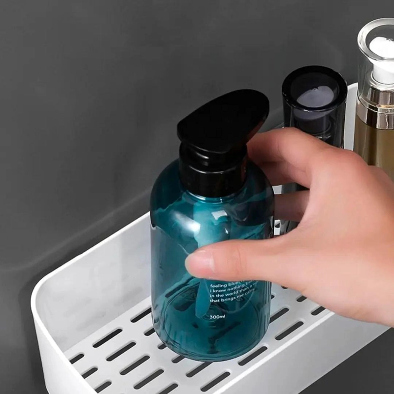 ESTANTE ORGANIZADOR DE BAÑO DUCHA ADHESIVO PARA JABON Y CHAMPU - 3