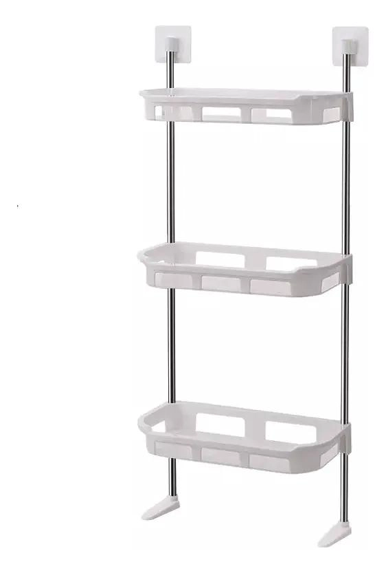 ESTANTE ORGANIZADOR DE BAÑO ADHESIVO DE 3 NIVELES - 3