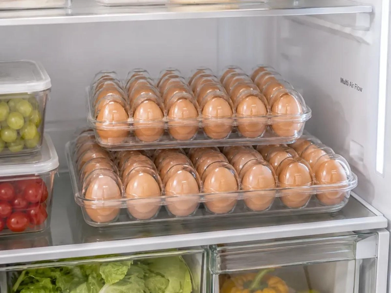 ORGANIZADOR DE HUEVOS CON 12 Y 24 ESPACIOS PARA COCINA - 3